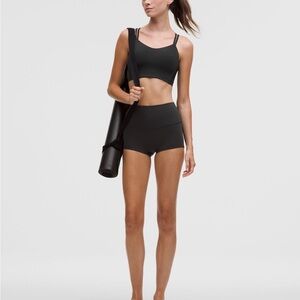 NWT LULULEMON Align High-Rise Short 2" Size 6 Black